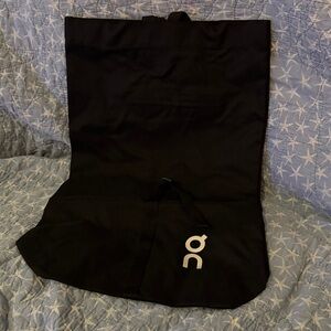 On Running Black Backpack